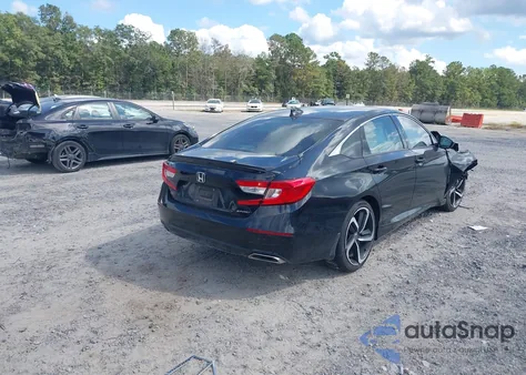2019 Honda Accord Sport from USA, damaged, VIN 1HGCV1F31KA038485